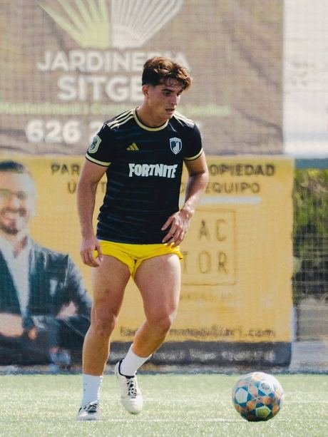 Yeray Cuenca, footballer on the ATP program